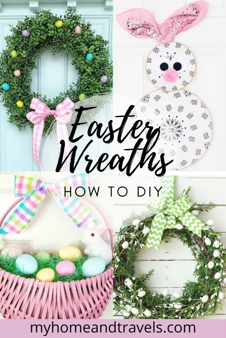 DIY Easter Wreaths - For Your Front Door Spring Decorating - My Home ...