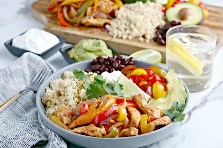 Sheet Pan Chicken Fajitas