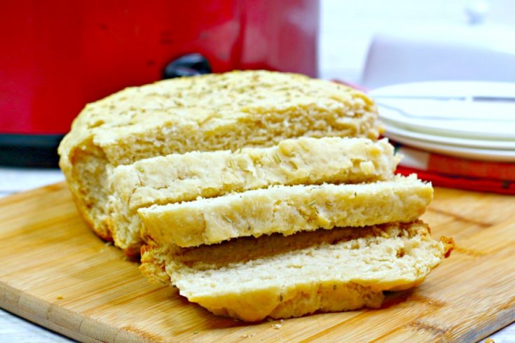 Delicious Rosemary Bread In A Crockpot