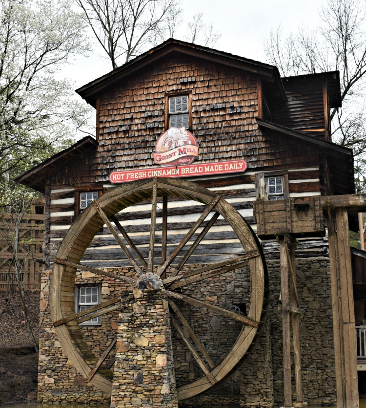 Flower and Food Festival at Dollywood  grist mill