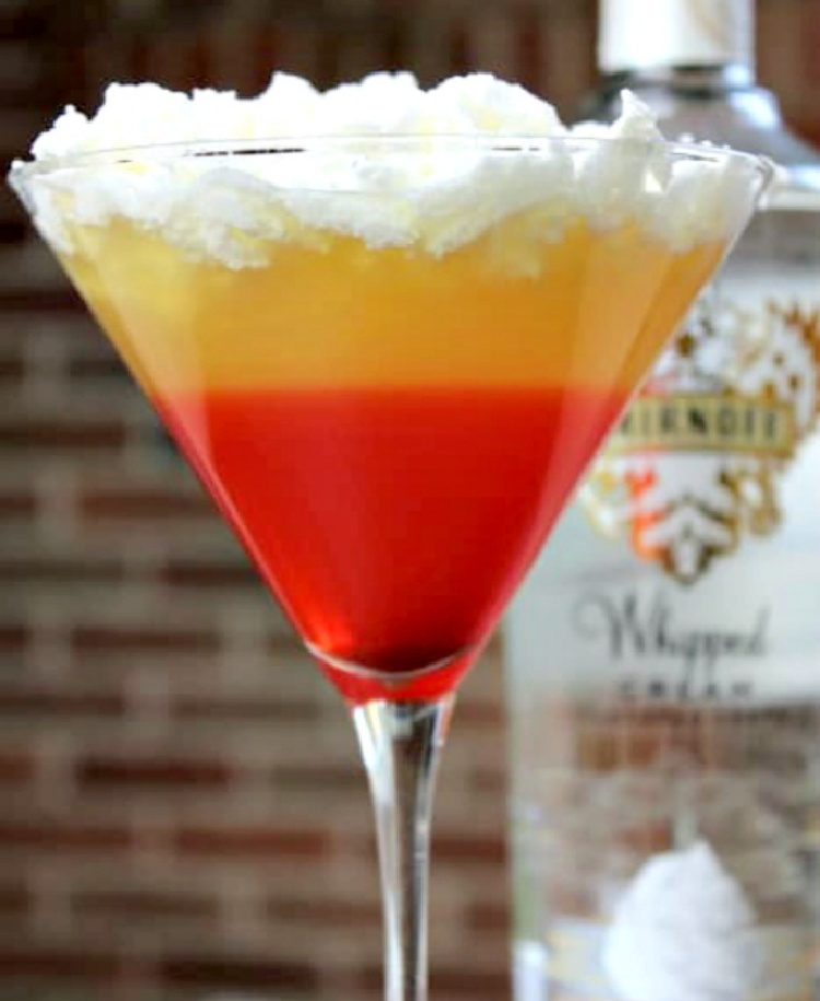 candy corn drink creepy and boozy drinks for halloween  my home and travels