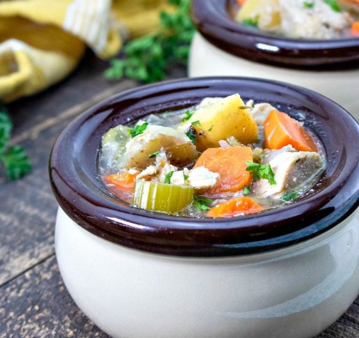 Slow Cooker Chicken & Vegetable Stew for recipe