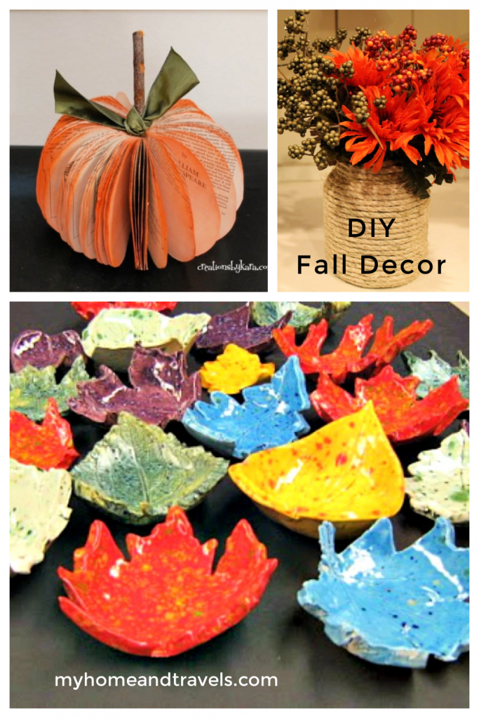 Fall Leaf Book Page Wall Art - My Pinterventures