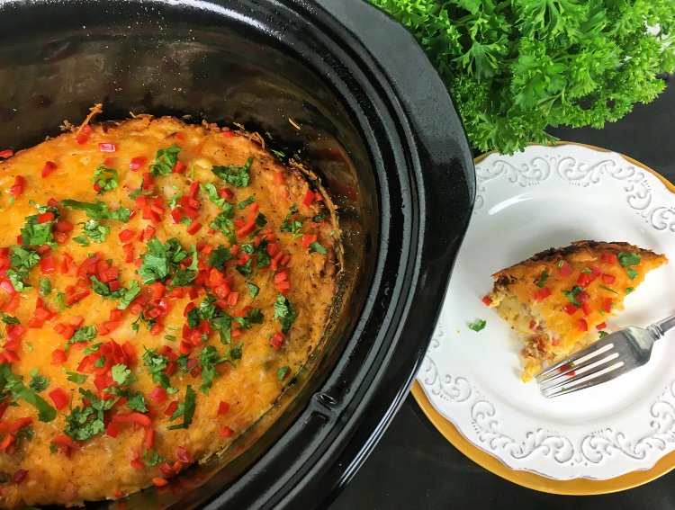 slowcooker-southwestern-breakfast-casserole-my-home-and-travels plated