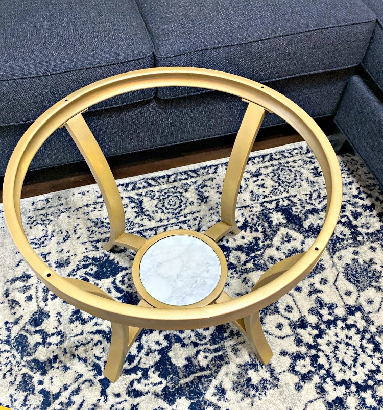 DIY Coffee Table With Rustoleum Spray Paint