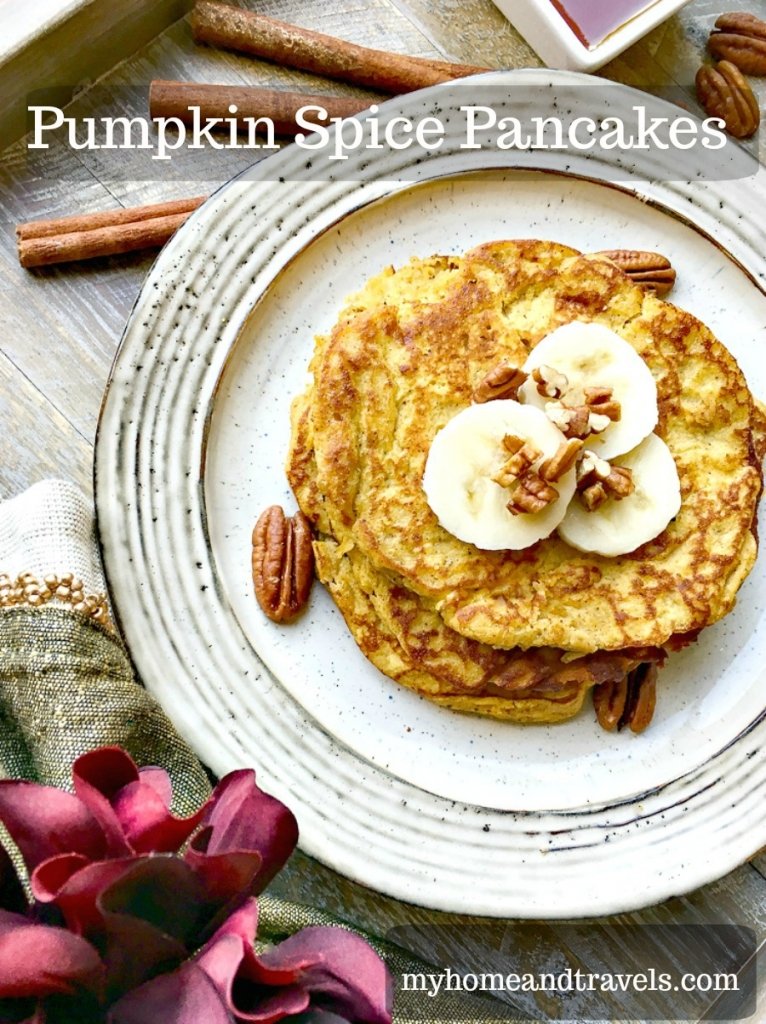 pumpkin spice pancakes pinterest image