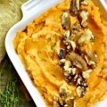 savory mashed sweeet potatoes with thyme featured image