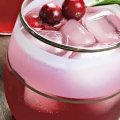spicy infused cranberry spritzer featured glass image
