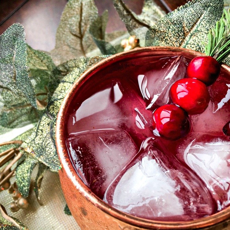 moscow mule cranberry my home and travels