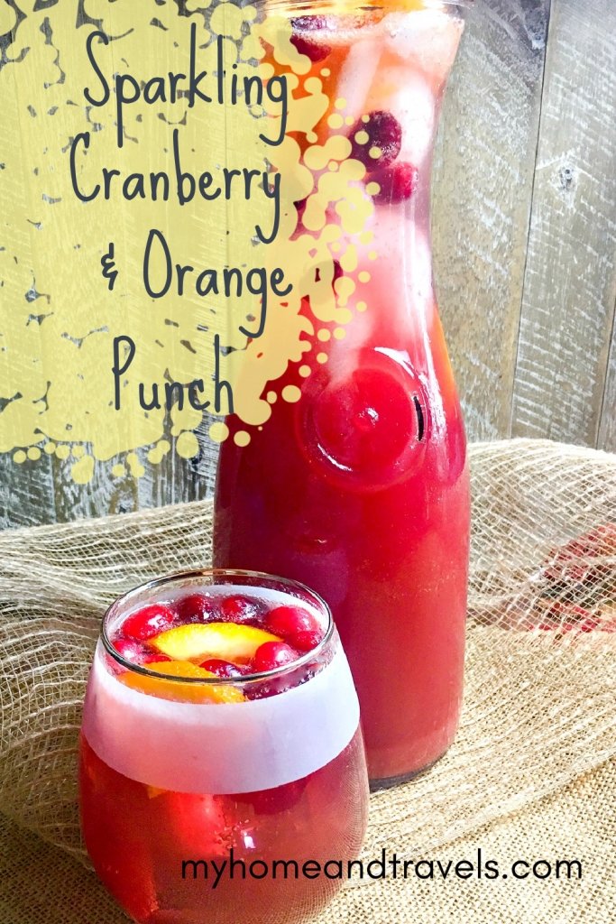 cranberry orange spice punch my home and travels pinterest