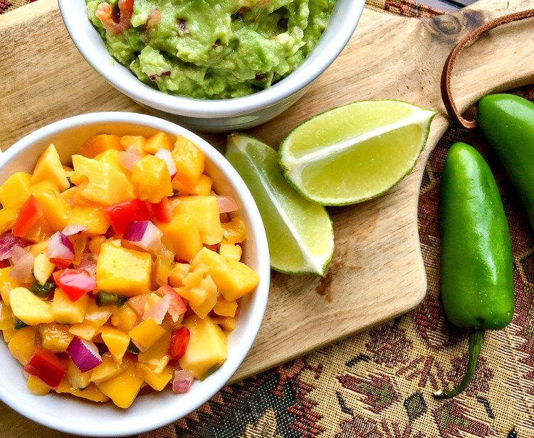 spicy mango salsa my home and travels