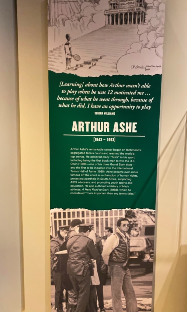 Tennis Legend Arthur Ashe