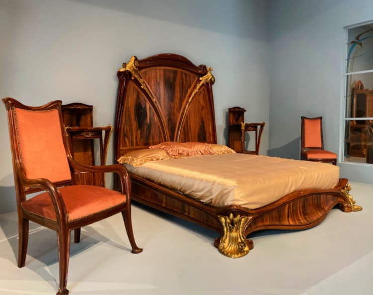 Art Nouveau Bed