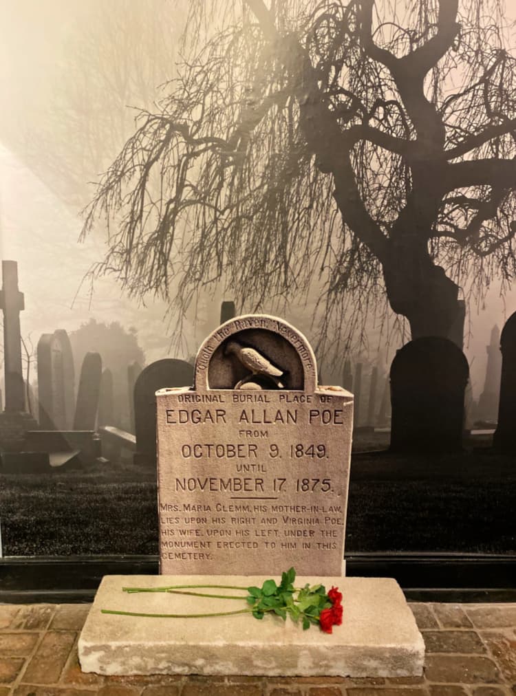 Edgar Allen Poe Tombstone