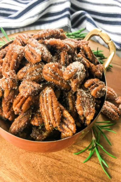Sweet & Savory Spiced Pecans