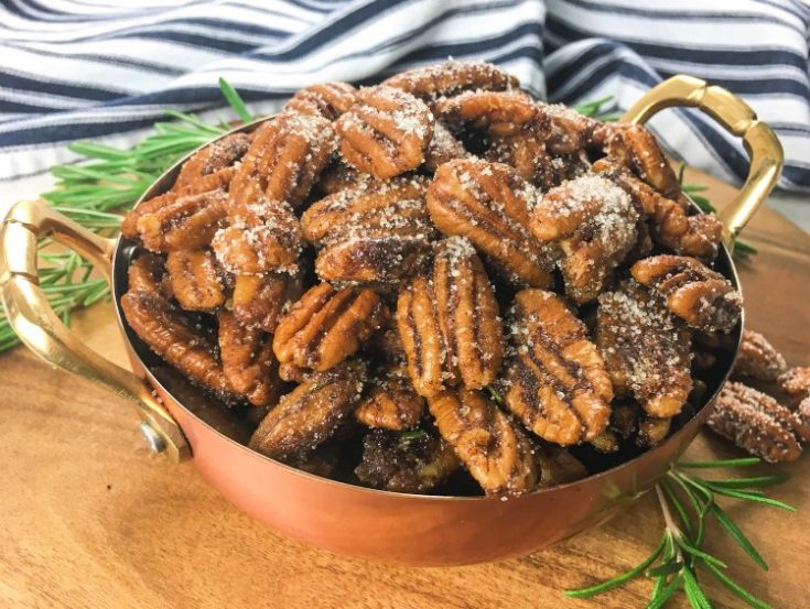 Sweet & Savory Spiced Pecans 