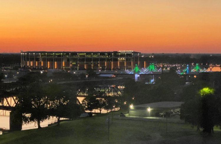 hilton hotel waco my home and travels view from room baylor university sunset