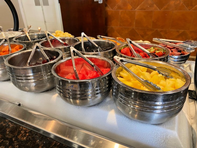 hilton hotel waco my home and travels breakfast is served fresh fruit
