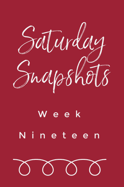 Saturday Snapshots Week Nineteen