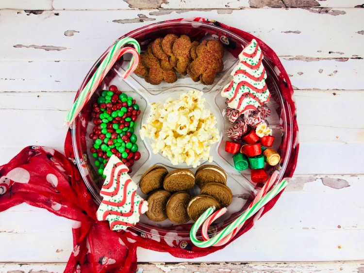 holiday movie snack tray my home and travels round tray