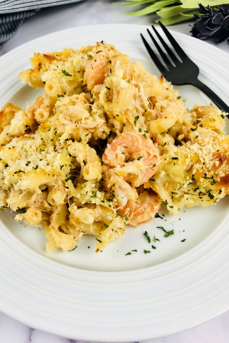 Creamy and Delicious Seafood Mac & Cheese My Home and Travels