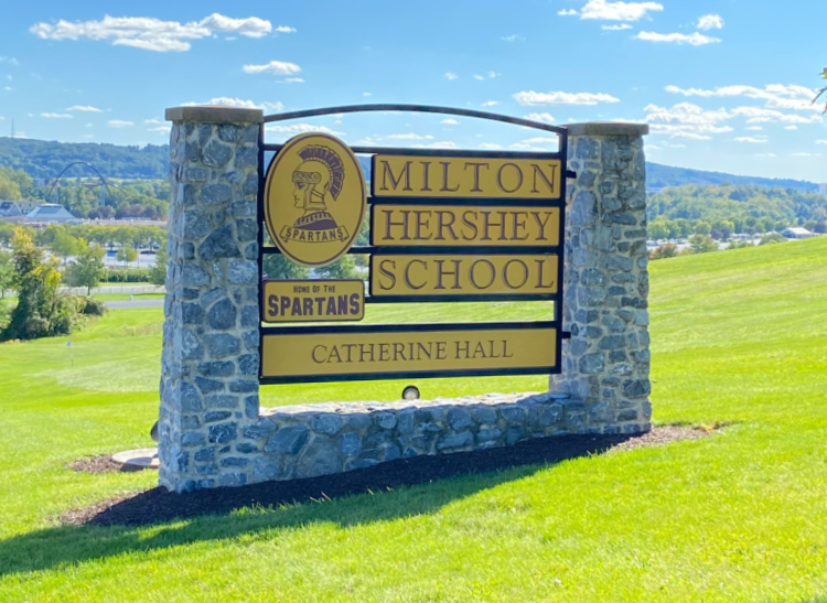 touring-hersheys-chocolate-world-pennsylvania-my-home-and-travels hershey school sign
