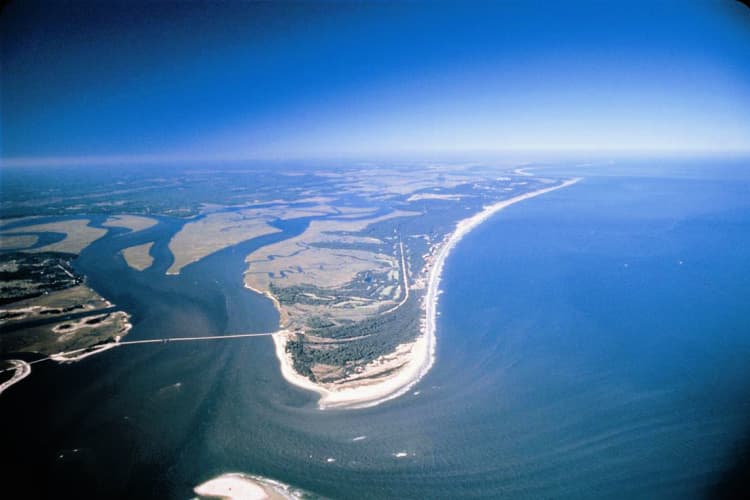 Aerial-view-of-Amelia-Island-pretty-city-florida-my-home-and-travels-