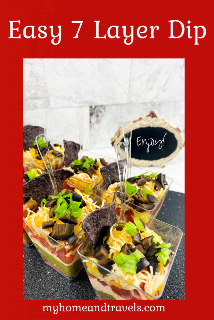 easy-7-layer-dip-for-appetizer-my-home-and-travels-dip-in-cups-pinterest-image