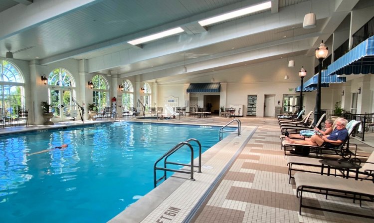 touring-the-hotel-hershey-pennsylvania-my-home-and-travels indoor pool spa