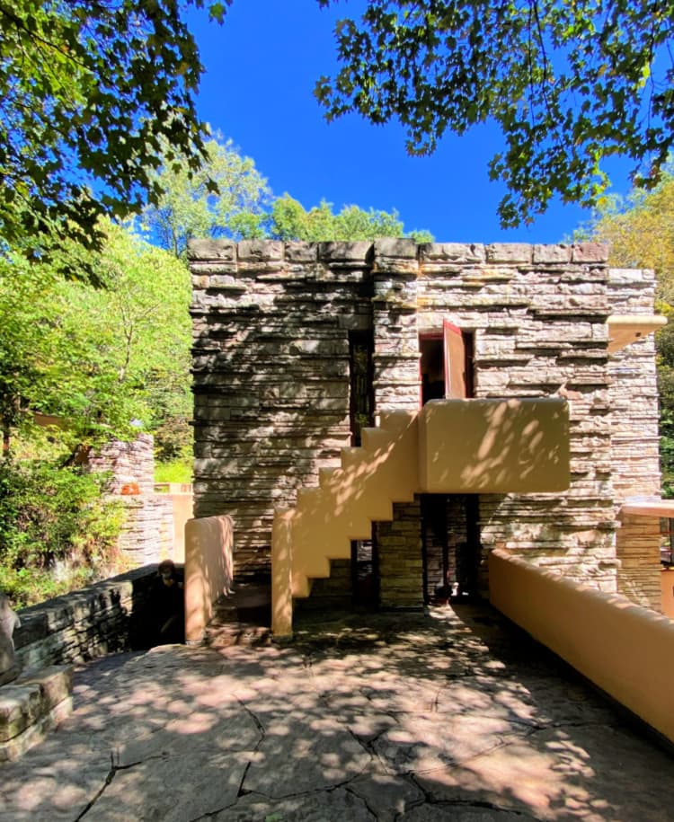 fallingwater frank lloyd wright my home and travels lots of angles