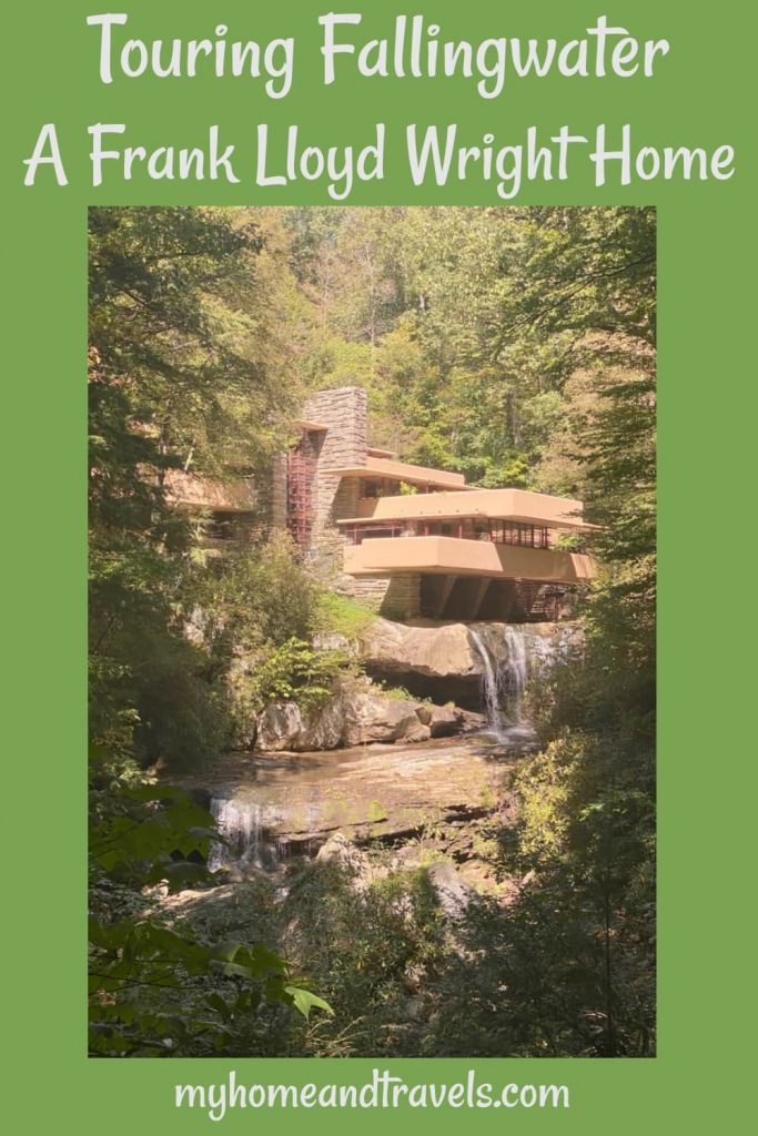 fallingwater frank lloyd wright my home and travels pin image