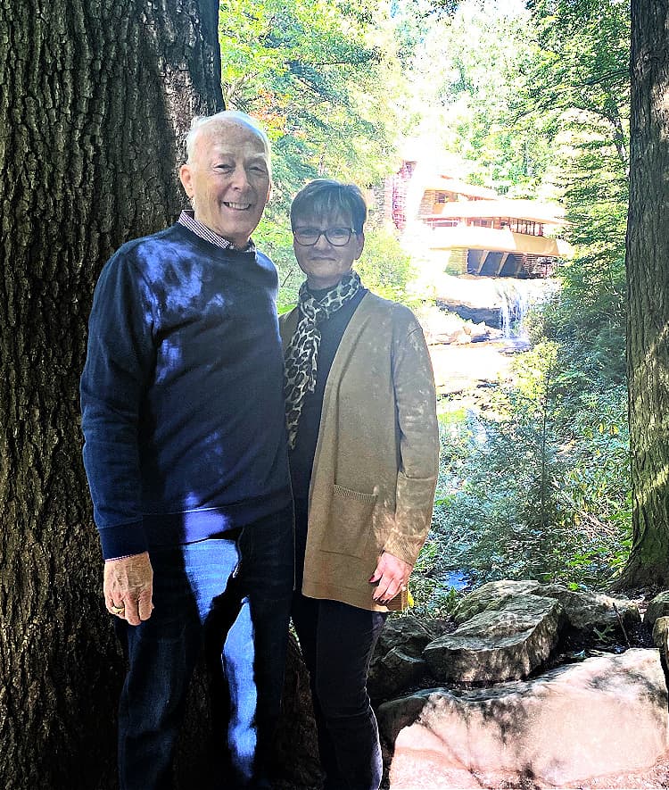 fallingwater frank lloyd wright my home and travels don and rosemary