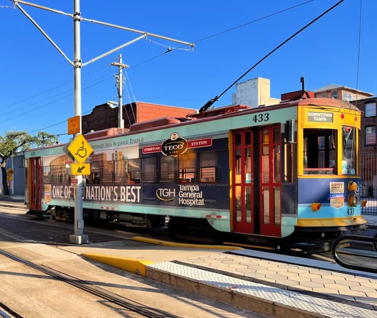 Tampa Marriott Water Street My Home and Travels teco streetcar