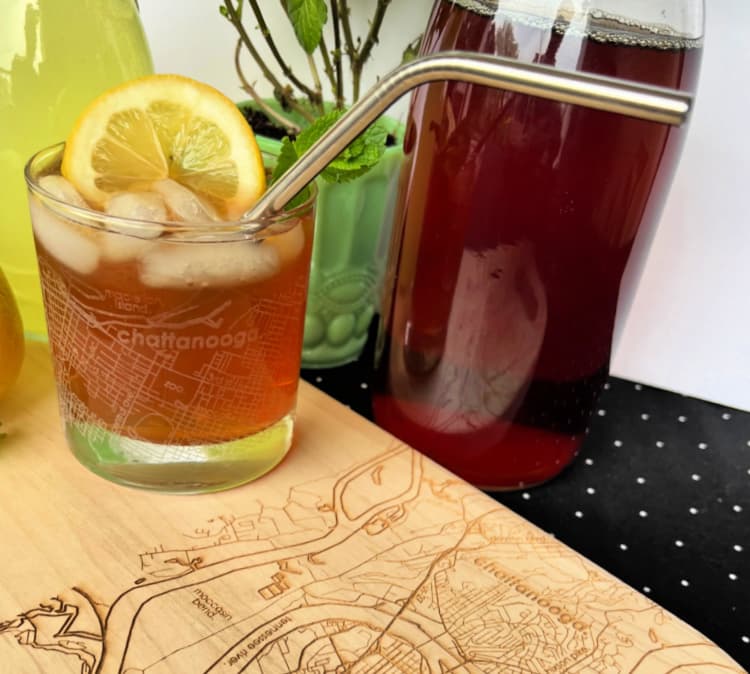 Arnold-Palmer-Cocktail-my-home-and-travels- served on board