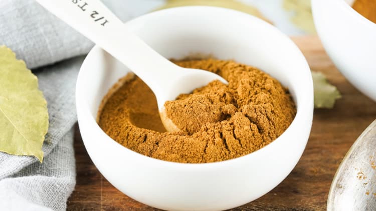 pumpkin pie spice recipe my home and travels with measuring spoon