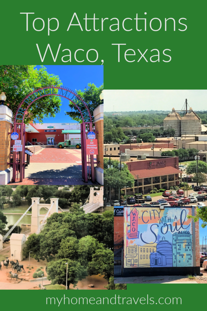 top attractions in waco texas my home and travels pinterest image