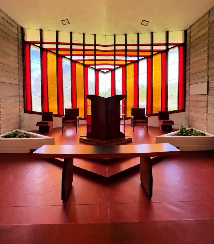 visit central florida my home and travels chapel frank lloyd wright