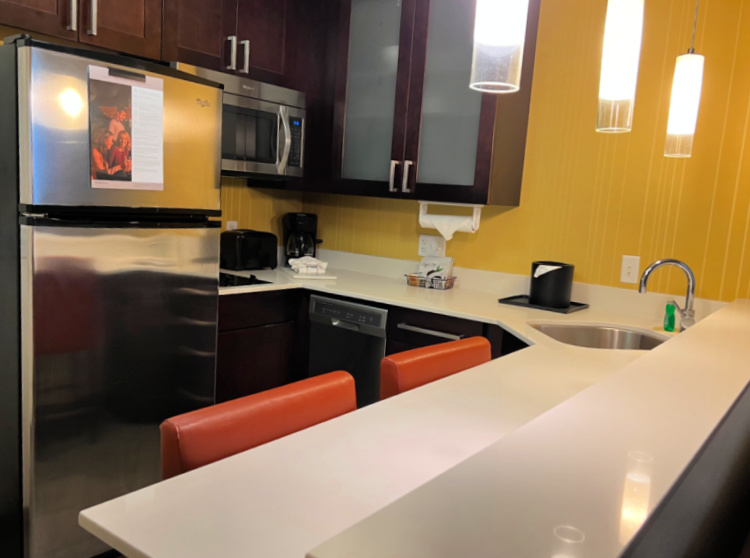 Residence Inn Fort Lauderdale my home and travels full kitchen