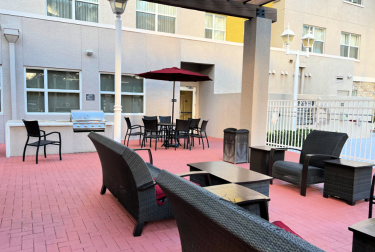 Residence Inn Fort Lauderdale my home and travels grill area