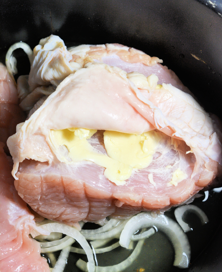 slow cooker turkey breast my home and travels butter under skin