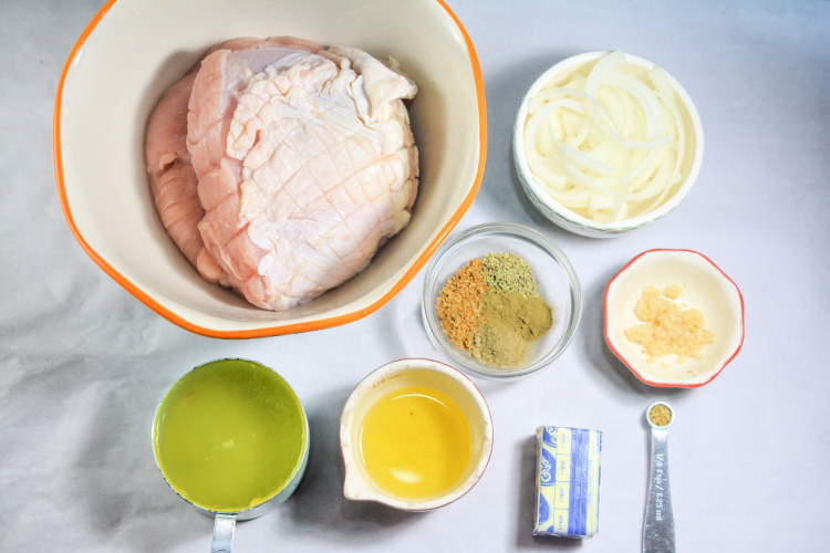 slow cooker turkey breast my home and travels ingredients
