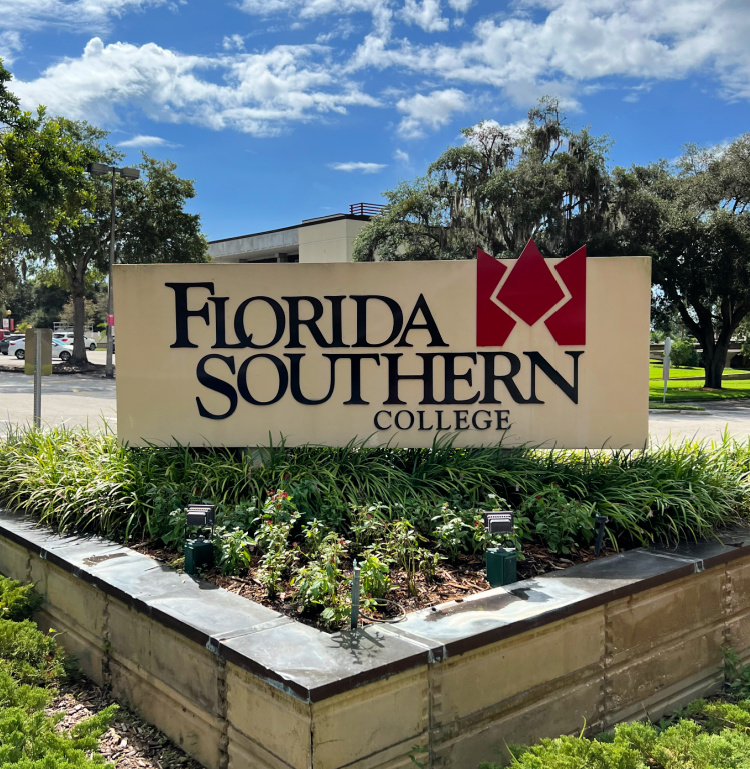 florida southern college sign