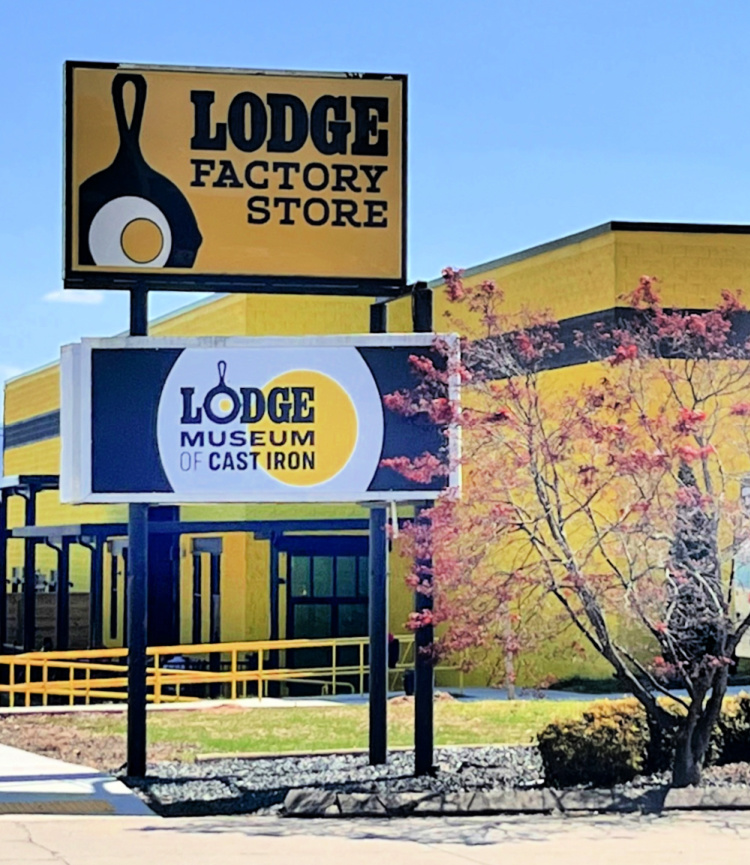 lodge store and musem sign
