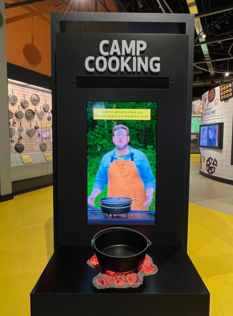 cooking kiosk lodge museum