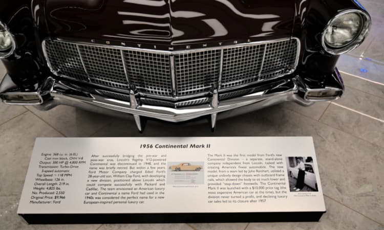 Lincoln Continental Sign With Elvis