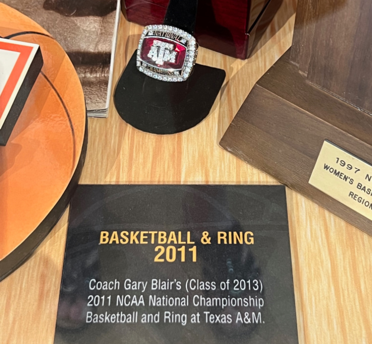 Gary Blair Championship Ring 2011 