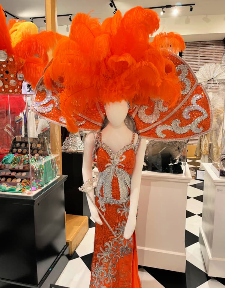 coastal mardi gras museum biloxi my home and travels orange costume