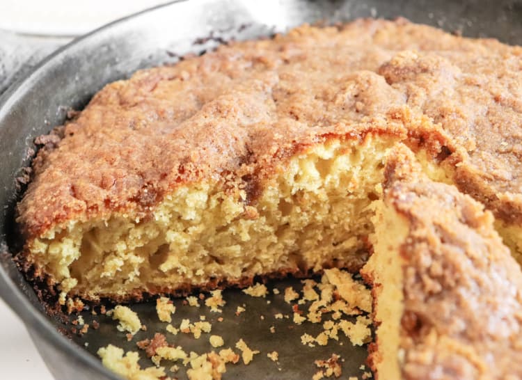 cast iron skillet coffee cake my home and travels in skillet