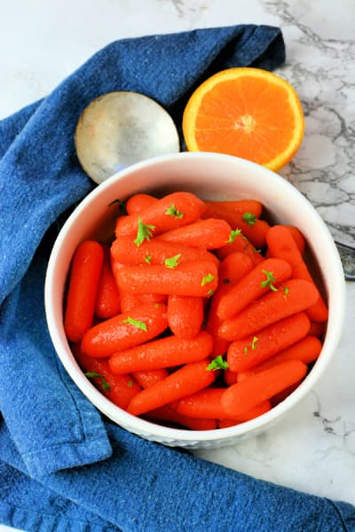 orange glazed carrots my home and travels feature image