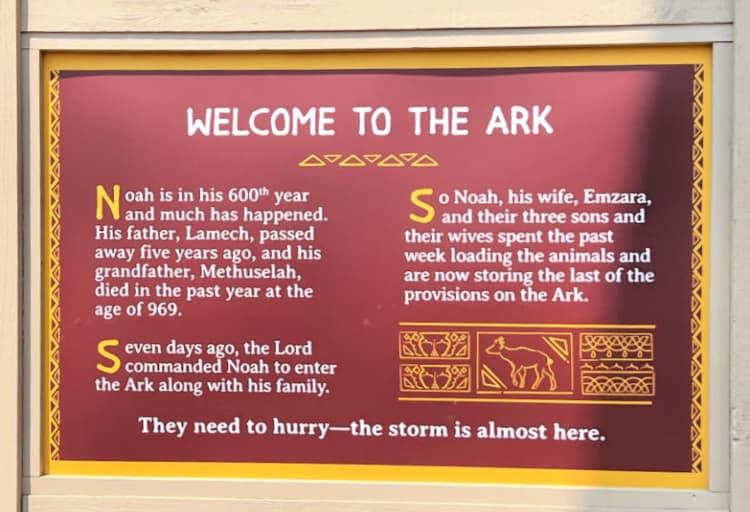 welcome to the ark